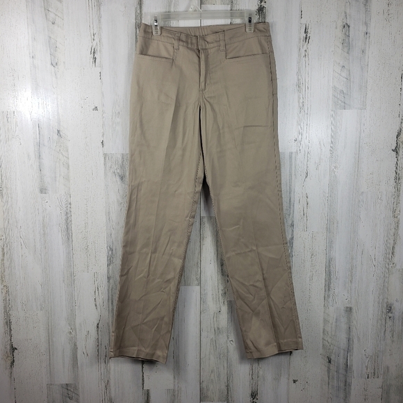 classroom uniforms juniors khaki tan straight leg pants juniors size 5/6 - Picture 12 of 12